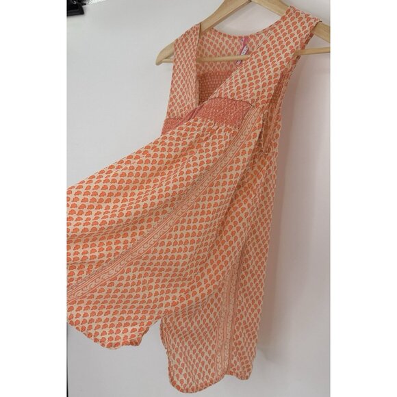 Anthro Plenty by Tracy Reese 100% Silk Anila Tassel Sleeveless Blouse Sz P Boho - Picture 4 of 11